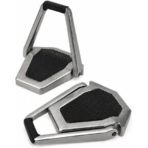 Foldable Aluminum Alloy Laptop Stand with Heat Dissipation Design for Home Office Desk Setup Suitable for Pro and Tablet Use in Saudi Arabia