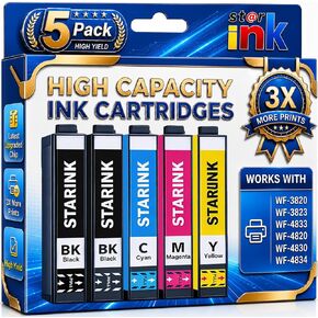 Remanufactured Ink Replacement for Epson 822XL Ink Cartridges Combo Pack in Kuwait