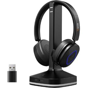 Wantek Wireless Headset with Mic for Work, Bluetooth Headset for Computer in Kuwait