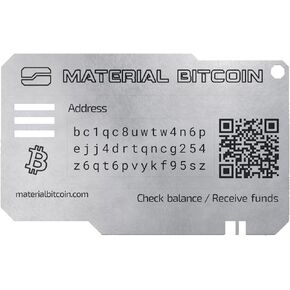 Standard | The only Ready to use Bitcoin Wallet | Physical BTC Wallet | Unhackable | Crypto Cold Storage in Saudi Arabia