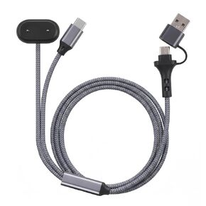 TOAOB 2-in-1 Charger Cable Compatible with Fitbit Air and Phone in Saudi Arabia