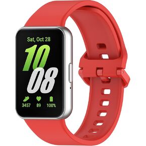 Fit for Samsung Galaxy Fit3 Bands Women Men, Silicone Quick Release Replacement Bands Wristbands Straps Bracelet Metal Clasp Fit for Samsung Galaxy Fit 3 (SM-R390) Activity Tracker in Saudi Arabia