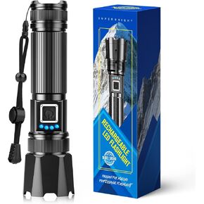 RECHOO Rechargeable Flashlights Super Bright High Lumens Flashlight in Saudi Arabia