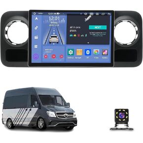 Android Car Stereo for Mercedes-Benz Sprinter (2018-2022),13.3 Inch Touch Screen Head Unit Multimedia Video Audio Player, Car Radio with Carplay GPS WiFi Bluetooth FM,2+32 in Saudi Arabia