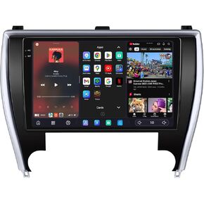 JOYING Car Radio for Toyota Camry 2015-2017 Upgrade with Carpaly & Android Auto, 10.4 Inch 2K QLED Touch Screen Android 13 Car Stereo 12GB+256GB with AM/FM, GPS, Bluetooth, 5G WiFi, SWC(JY-TT193N12) in Saudi Arabia