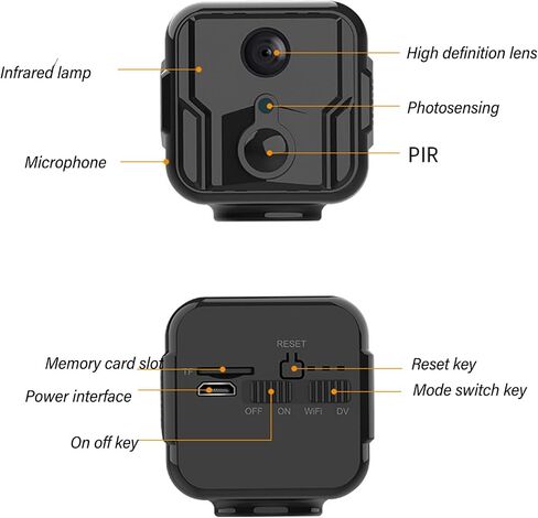 Security Cameras Outdoor, Home Security Cameras with Stand 140 Degree High Definition 2 Way Talk Surveillance Camera for Home Security in Saudi Arabia