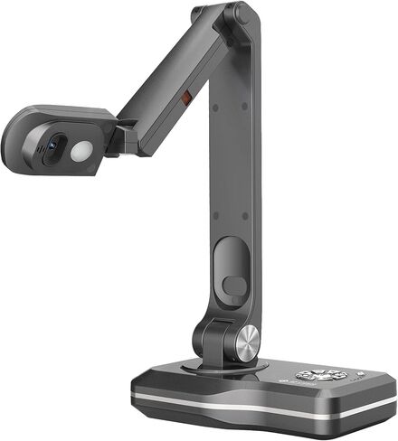 JOYUSING V500-W WiFi/USB/VGA/HDMI كاميرا مستندات لاسلكية بأربعة أوضاع بدقة 8 ميجابكسل مع بطارية 7200 مللي أمبير في الساعة للمعلمين، Mac، Windows، متوافق مع Chrome، التدريس عبر الإنترنت in Kuwait
