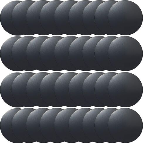 SALEX Cell Phone Metal Stickers 1 inch for Magnetic Car Mount. Replacement Set of 32 Mini Magnet Metal Plates. Black Car Sticky Small Round Iron Discs with 3M Adhesive Backing for Case, DIY, Crafts. in Saudi Arabia