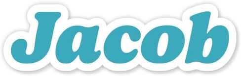 Anthony Name Sticker - Personalized Decal for Water Bottle, School Supplies in Saudi Arabia
