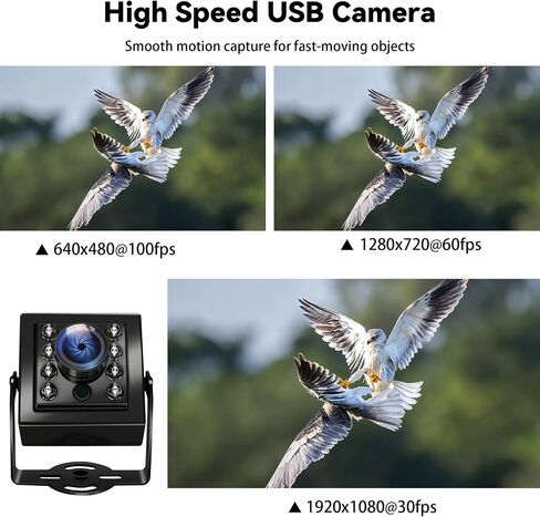 1080P Day & Night Vision USB Camera, UVC Webcam for Computer in Kuwait