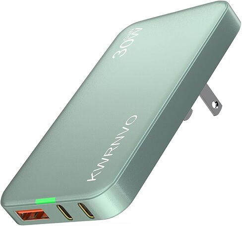 65W Flat USB Wall Charger, 3-Port PD Fast Charging Block in Saudi Arabia
