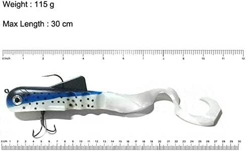 MIZUGIWA 12" Pike Musky Dawg Soft Plastic Swimbait in Kuwait