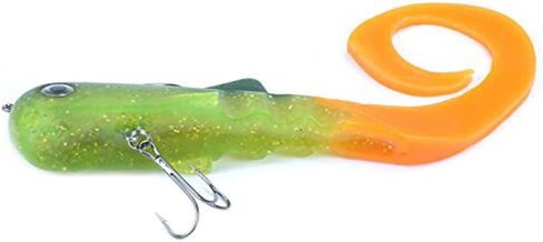 MIZUGIWA 12" Pike Musky Dawg Soft Plastic Swimbait in Kuwait