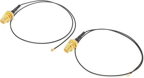 Schimer M.2 WiFi Antenna Adapter Cable Set, External 30 cm Bluetooth Connection with High Gain for Improved Signal Reception, 2-Piece in Saudi Arabia