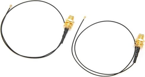 Schimer M.2 WiFi Antenna Adapter Cable Set, External 30 cm Bluetooth Connection with High Gain for Improved Signal Reception, 2-Piece in Saudi Arabia