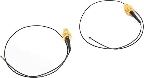 Schimer M.2 WiFi Antenna Adapter Cable Set, External 30 cm Bluetooth Connection with High Gain for Improved Signal Reception, 2-Piece in Saudi Arabia