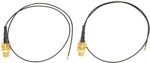 Schimer M.2 WiFi Antenna Adapter Cable Set, External 30 cm Bluetooth Connection with High Gain for Improved Signal Reception, 2-Piece in Saudi Arabia
