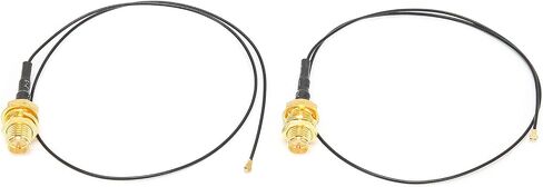 Schimer M.2 WiFi Antenna Adapter Cable Set, External 30 cm Bluetooth Connection with High Gain for Improved Signal Reception, 2-Piece in Saudi Arabia