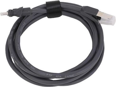 Satellite Extension Cable 82FT Weatherproof Flat High Performance Antennae Replacement 26AWG RJ45 1200Mbps High Speed Data Transfer for Mobile Internet Outdoor Use in Saudi Arabia