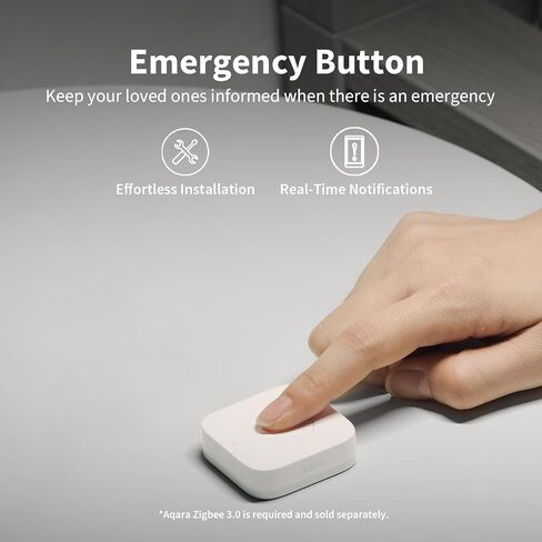 Aqara Zigbee 3.0 Wireless Mini Switch T1، الزر الذكي يتطلب Aqara Hub in Kuwait