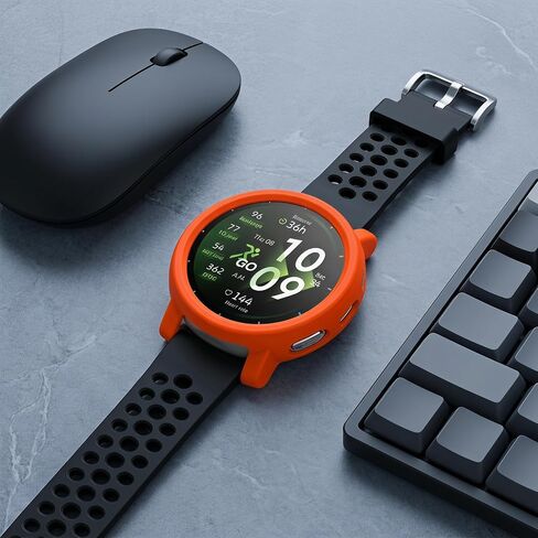Compatible with Amazfit Active 3 Premium Bumper Case, Soft Flexible TPU Thin Lightweight Protective Cover for Amazfit Active 3 Premium Smart Watch Band [NO Front Screen Protector] in Saudi Arabia