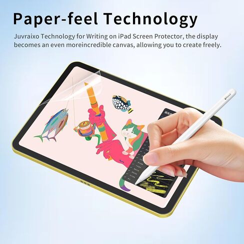 Juvraixo 2 Pack Paperfeel Screen Protector لجهاز iPad 11th A16 / 10th Gen in Kuwait