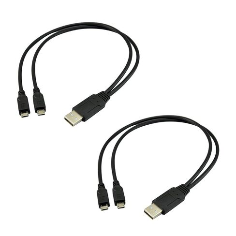 UCEC Dual Micro USB Splitter Charge Cable, Micro USB Dual Charging Cable in Saudi Arabia