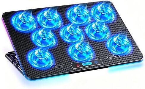 E Sports RGB Coolant-Enhancing Cool Stylish Lighting Laptop Cooler in Saudi Arabia