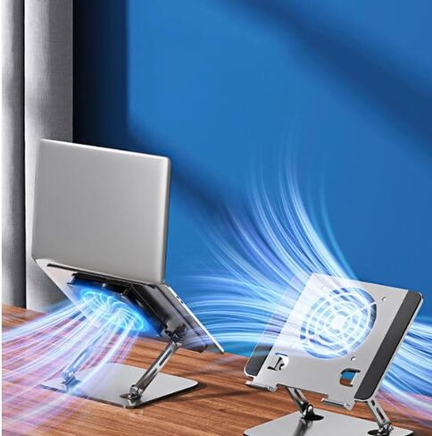 Standing Type Carbon Steel Adjustable Laptop Computer Cooling Device in Saudi Arabia