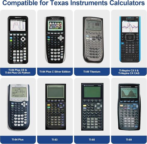EGK 2 Packs TI-84 Plus CE Charger Cable 3.3ft, Fast Data Charging Cable for Texas Instruments Calculators C Silver Edition Ti-nspire CX CAS II C TI-83 TI-85 TI-89 in Saudi Arabia