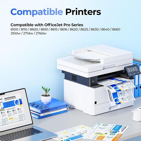 950XL 951XL Ink Compatible for HP 950 951 Ink Cartridges Combo Pack, 4 Pack in Kuwait