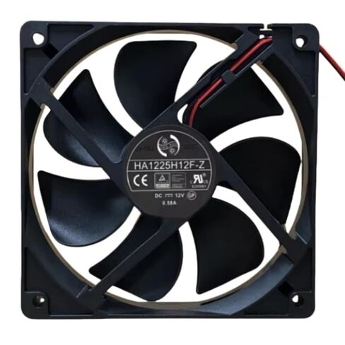 HA1225H12F-Z 12CM 12V 0.58A 12025 120X120X25MM 2-Wire Cooling Fan in Saudi Arabia