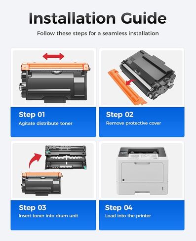 TN920XXL Toner Cartridge Super High Yield Black 2-Pack (with chip) Comatible Replacement for Brother TN920 TN920XL 920XXL Work for HL-L6210DW HL-L6210DWT HL-L5210DW HL-L5210DWT MFC-L6810DW Printer Ink in Saudi Arabia
