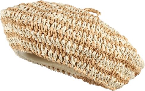 Minache Summer Crochet Beret Hats for Women Hollow Out French Beret Hats Solid Color Artist Painter Beret in Saudi Arabia