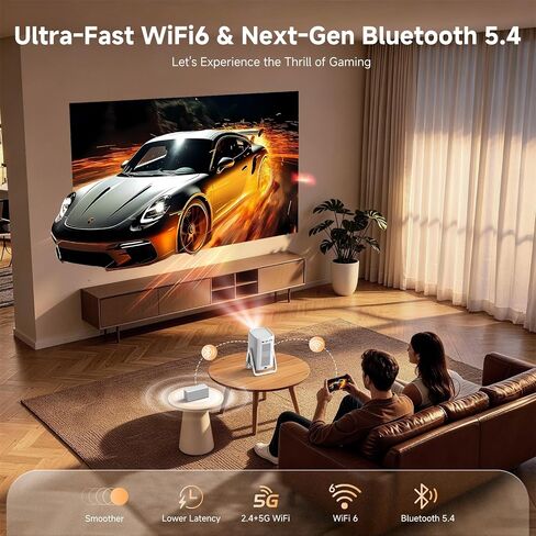 iSinbox Short Throw Projector 4K, Now with Netflix, Auto Focus, 40W Dolby in Saudi Arabia