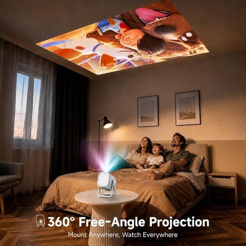 iSinbox Short Throw Projector 4K, Now with Netflix, Auto Focus, 40W Dolby in Saudi Arabia