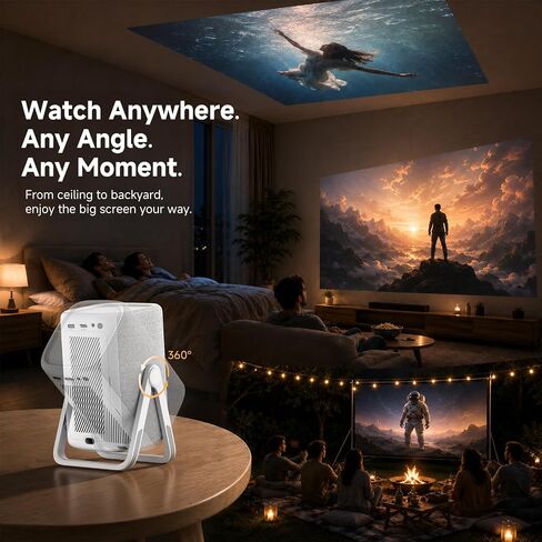 iSinbox Short Throw Projector 4K, Now with Netflix, Auto Focus, 40W Dolby in Saudi Arabia