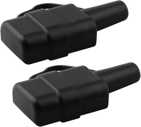 50A Dust Cover Waterproof Cable Sheath with Cap for Caravan Solar RV Wiring Protection Black 2-Pack Bipolar Connector Boot(2pcs-red) in Saudi Arabia