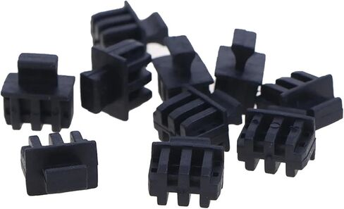 40pc SFP Protective Cover SFP Fiber Module Covers Dust Cap Cage Dust Plug in Saudi Arabia