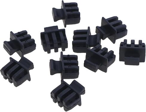 40pc SFP Protective Cover SFP Fiber Module Covers Dust Cap Cage Dust Plug in Saudi Arabia