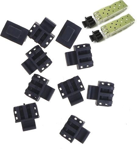 40pc SFP Protective Cover SFP Fiber Module Covers Dust Cap Cage Dust Plug in Saudi Arabia