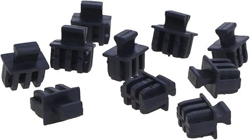 40pc SFP Protective Cover SFP Fiber Module Covers Dust Cap Cage Dust Plug in Saudi Arabia