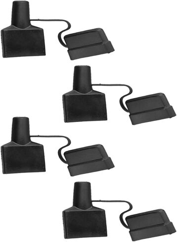 50A Dust Cover Waterproof Cable Sheath with Cap for Caravan Solar RV Wiring Protection Black 2-Pack Bipolar Connector Boot(4pcs-black) in Saudi Arabia