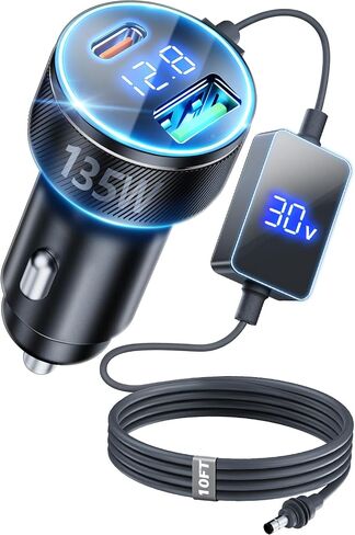 Starlink Mini Car Adapter 12v to 30v, 10FT Cable, PD-45W+USB-30W, 3 in 1 in Saudi Arabia