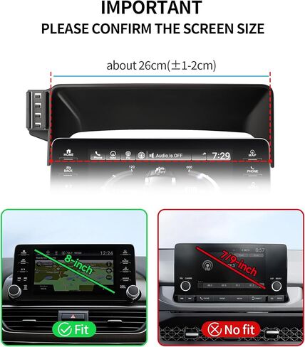 Car Phone Holder for Honda Accord 2018-2022 Accessories, 8" Screen Mount in Saudi Arabia