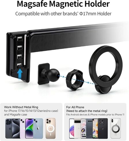 Car Phone Holder for Honda Accord 2018-2022 Accessories, 8" Screen Mount in Saudi Arabia