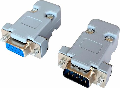 10 Pack DB9 Solder Connector Adapter Kit, RS232 Serial Adapter in Saudi Arabia