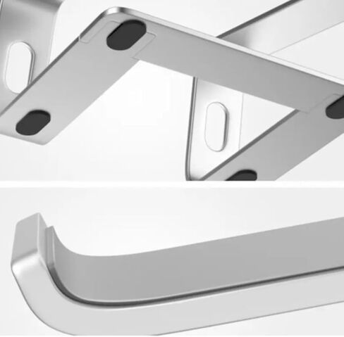 Laptop Cooling Stand with Ventilated Design Aluminum Alloy Portable in Saudi Arabia