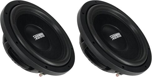 Sundown Audio SML-12 D4 12 in Shallow Subwoofer 600-Watt RMS / 1200-Watt Peak Dual 4-Ohm DVC, 4.45 in Depth, 10.75 in Cutout, 0.05 cu ft Displacement, 39.9 Hz FS, 2-Piece in Saudi Arabia