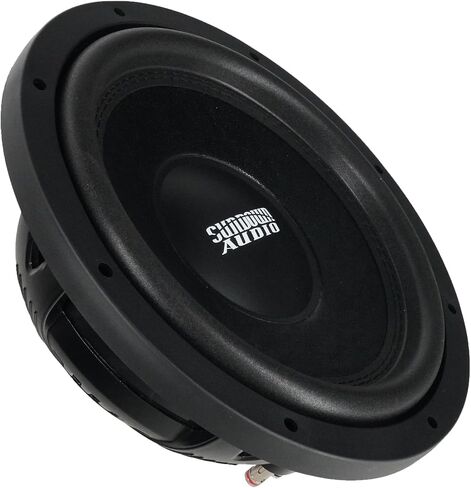 Sundown Audio SML-12 D4 12 in Shallow Subwoofer 600-Watt RMS / 1200-Watt Peak Dual 4-Ohm DVC, 4.45 in Depth, 10.75 in Cutout, 0.05 cu ft Displacement, 39.9 Hz FS, 2-Piece in Saudi Arabia